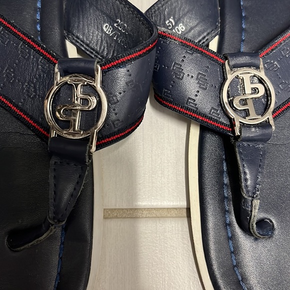 Men’s OPP France leather sandals - Picture 2 of 3